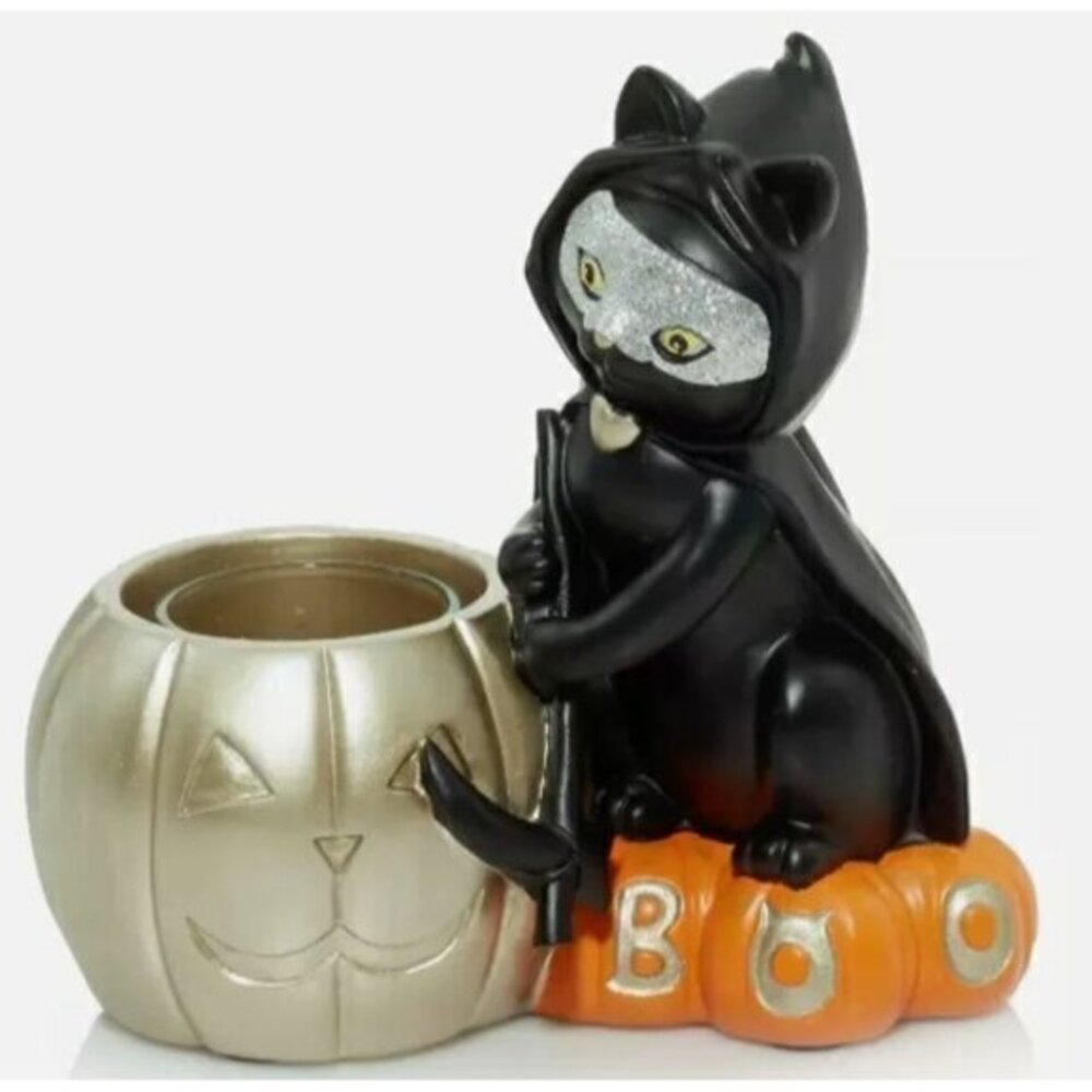 Yankee Candle Boney Bunch SOPHIA MASK Black Cat Halloween New SOLD‎ OUT